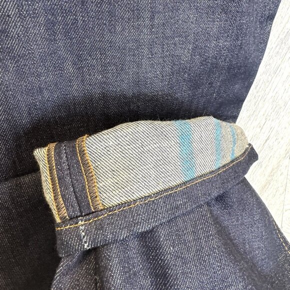 Diesel Jeans Mens 36x34 Turbo Koolter Regular Slim Tapered Raw Button Fly NEW - Picture 9 of 13